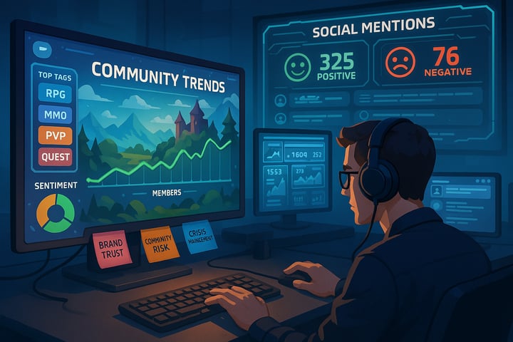 ゲーム運営における「コミュニティリスク」とは？SNS監視で守るブランド信頼